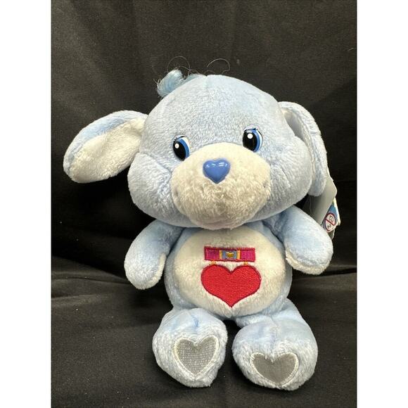 Play Along Other - Vtg Care Bears Cousins Loyal Heart Dog Plush Collector Edition Tags 2004 w Tags
